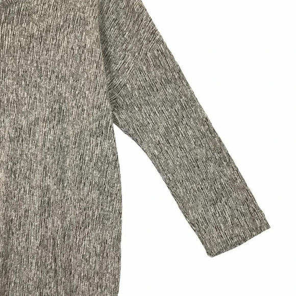 Pure Jill Knit LINEN COTTON Shift Dress Size Medium M Long Sleeve Lagenlook J - Picture 12 of 16